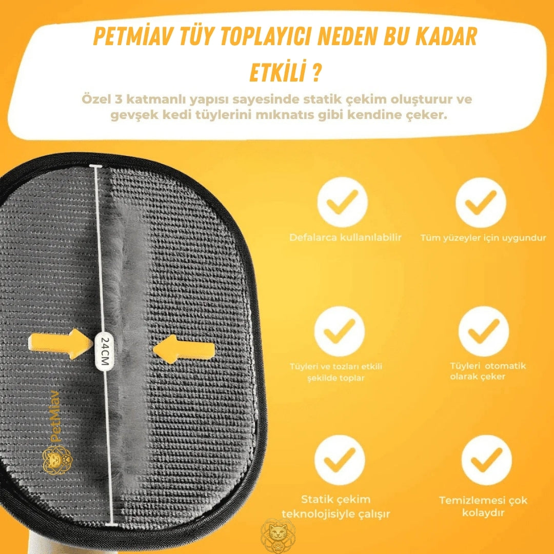 TüySil™ Tüy Toplayıcı Eldiven